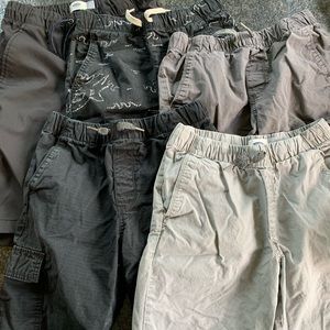 Old Navy Boys Size 10-12 Black/Gray Shorts bundle